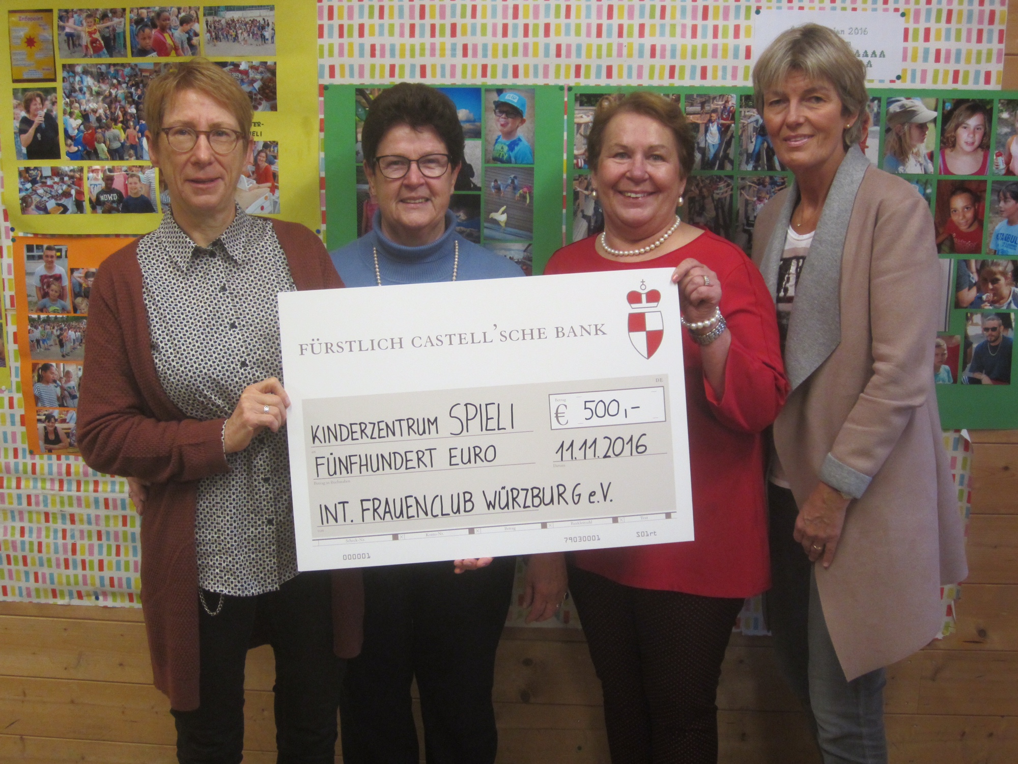 Spende Internationaler Frauenclub Würzburg